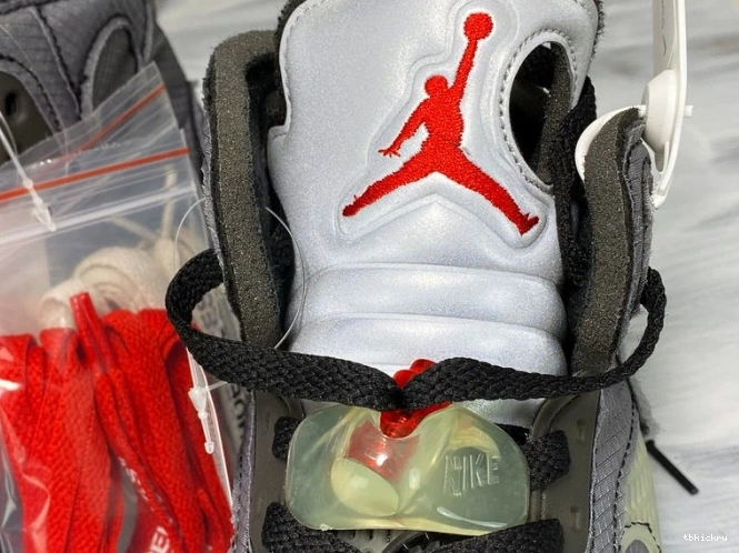 Cheap TBkick 5 Jordan x CT8480-001 Air Off-White Black 0729